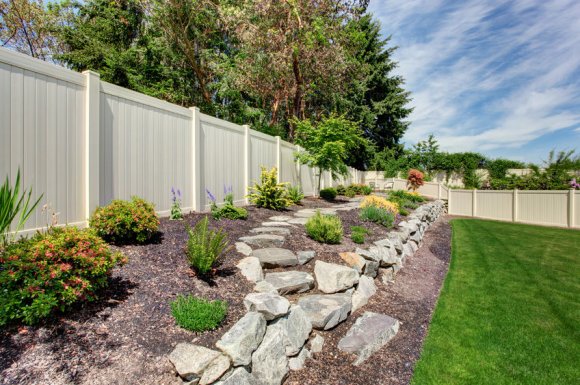 Construction et création de muret de clôture de terrain et jardin à Beaune